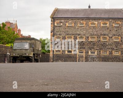 Expérience en prison sur Crumlin Road Banque D'Images