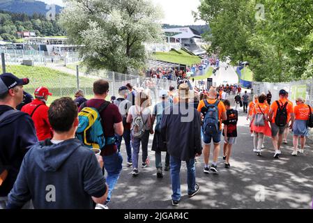 Spielberg, Autriche. 9th juillet 2022. Atmosphère du circuit - ventilateurs. Grand Prix d'Autriche, samedi 9th juillet 2022. Spielberg, Autriche. Crédit : James Moy/Alay Live News Banque D'Images