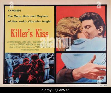 FRANK SILVERA et IRENE KANE dans KISS 1955 réalisateur / histoire / cinématographie / montage STANLEY KUBRICK scénario Howard Sackler Minotaur Productions / United Artists Banque D'Images