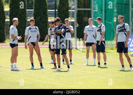 Primiero, Italie. 09th juillet 2022. Gabriele Cioffi pendant la retraite d'été pré-championnat de Hellas Verona, Primiero, Veneto, Italia, 9 Jul 2022 (photo par AllShotLive/Sipa USA) Credit: SIPA USA/Alay Live News Banque D'Images