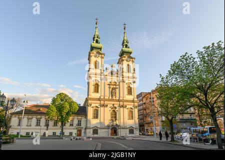 St. Église d'Anne à Budapest, Hongrie Banque D'Images