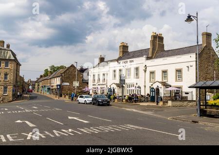 The Angel Inn Hotel à Corbridge, Northumberland, Angleterre Banque D'Images