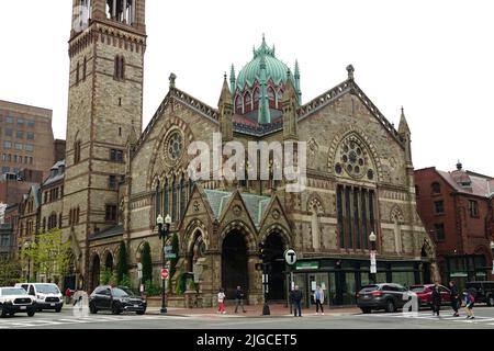 Old South Church (1873), New Old South Church, Third Church, Boston, Massachusetts, États-Unis, Amérique du Nord Banque D'Images