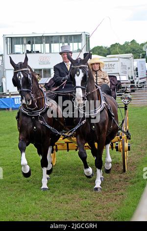 EXETER, DEVON - 18 MAI 2017 salon agricole du comté de Devon - Concours d'Elégance Banque D'Images