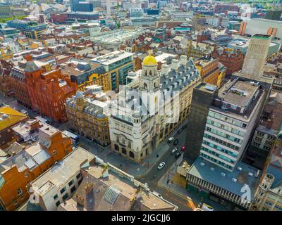 Le Royal Insurance Building a été construit en 1903 au 1-9 North John Street à Liverpool, Merseyside, au Royaume-Uni. Liverpool Maritime Mercantile City est un monde de l'UNESCO Banque D'Images