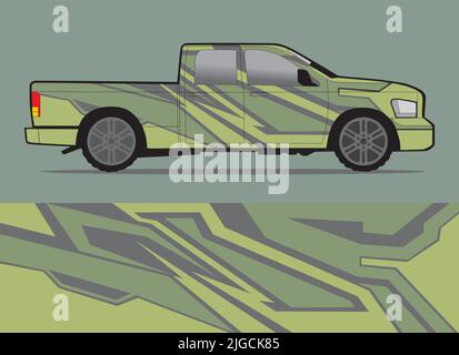 colorez les autocollants de voiture avec les derniers modèles Illustration de Vecteur