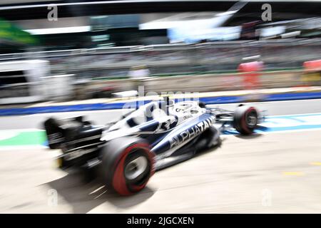 Spielberg, Autriche. 09th juillet 2022. 09.07.2022, Red Bull Ring, Spielberg, Formula 1 BWT Grosser Preis von Ã&#X96;sterreich 2022, im Bild Yuki Tsunoda (JPN), Scuderia AlphaTauri lors du Grand Prix autrichien - course de sprint 2022, Championnat de Formule 1 à Spielberg, Autriche, 09 juillet 2022 Credit: Independent photo Agency/Alay Live News Banque D'Images