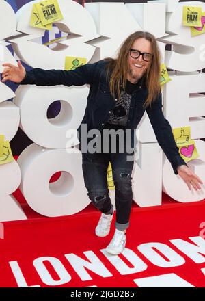 Des célébrités assistent au BFI 65th London film Festival première mondiale de « Ron's Gone Wrong » qui s'est tenue au Royal Festival Hall, Southbank, avec: Tim Minchin où: Londres, Royaume-Uni quand: 09 oct 2021 crédit: Mario Mitsis/WENN Banque D'Images