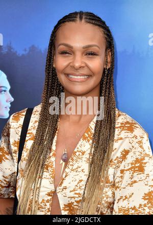 Santa Monica, États-Unis. 09th juillet 2022. Samantha Mumba marchant sur le tapis rouge à la première Disney 'Zombies 3' à Los Angeles au Barker Hangar à Santa Monica, CA sur 9 juillet 2022. (Photo de Scott Kirkland/Sipa USA) crédit: SIPA USA/Alay Live News Banque D'Images