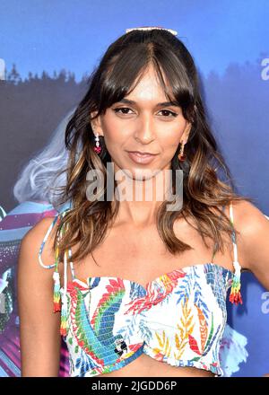 Santa Monica, États-Unis. 09th juillet 2022. Monica Mamudo marche sur le tapis rouge à la première Disney 'Zombies 3' à Los Angeles au Barker Hangar à Santa Monica, CA sur 9 juillet 2022. (Photo de Scott Kirkland/Sipa USA) crédit: SIPA USA/Alay Live News Banque D'Images