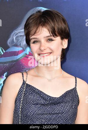 Santa Monica, États-Unis. 09th juillet 2022. Shiloh Verrico marchant sur le tapis rouge lors de la première Disney 'Zombies 3' à Los Angeles au Barker Hangar à Santa Monica, CA sur 9 juillet 2022. (Photo de Scott Kirkland/Sipa USA) crédit: SIPA USA/Alay Live News Banque D'Images