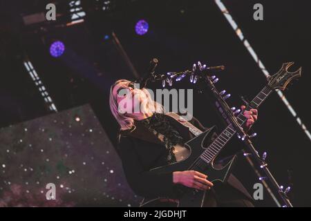 Madrid, Espagne. 08th juillet 2022. Phoebe Bridgers se produit sur scène au MadCool Festival de Madrid. Crédit : SOPA Images Limited/Alamy Live News Banque D'Images