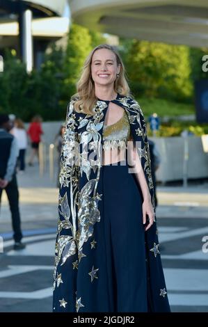 Paris, France. 21st janvier 2014. L'actrice Brie Larson assiste à la cérémonie d'ouverture du campus des Avengers de Marvel à Disneyland Paris 09 juillet 2022 à Paris, France. Photo de Franck Castel/ABACAPRESS.COM crédit: Abaca Press/Alay Live News Banque D'Images