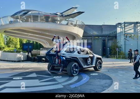 Paris, France. 21st janvier 2014. Assister à la cérémonie d'ouverture du campus des Avengers de Marvel à Disneyland Paris 09 juillet 2022, France. Photo de Franck Castel/ABACAPRESS.COM crédit: Abaca Press/Alay Live News Banque D'Images