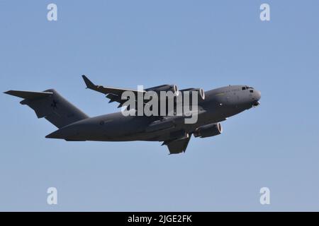 The Royal Australian Air Force, McDonnell Douglas Boeing C-17 Globemaster Banque D'Images