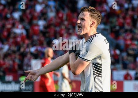 Toronto, Canada. 09th juillet 2022. Tanner Beason (15) pendant le match MLS entre le FC de Toronto et les tremblements de terre de San Jose au champ BMO. Le jeu s'est terminé en 2-2. (Photo par Angel Marchini/SOPA Images/Sipa USA) crédit: SIPA USA/Alay Live News Banque D'Images