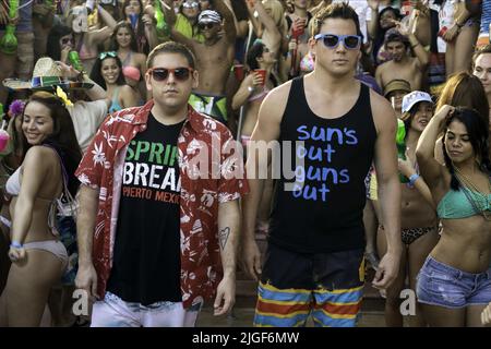 JONAH HILL, Channing Tatum, 22 Jump Street, 2014 Banque D'Images