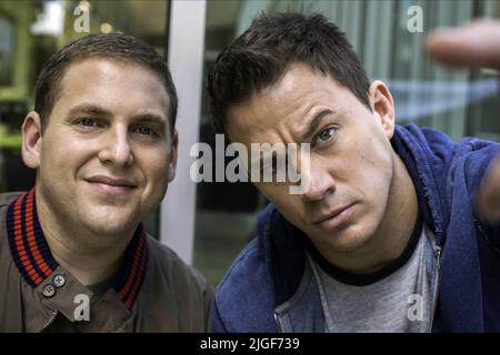 JONAH HILL, Channing Tatum, 22 Jump Street, 2014 Banque D'Images