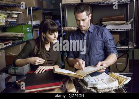 MEGHAN ORY, LUKE MACFARLANE, LE LIVRE DE MÉMOIRE, 2014 Banque D'Images