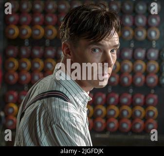 BENEDICT CUMBERBATCH, LE JEU D'imitation, 2014 Banque D'Images