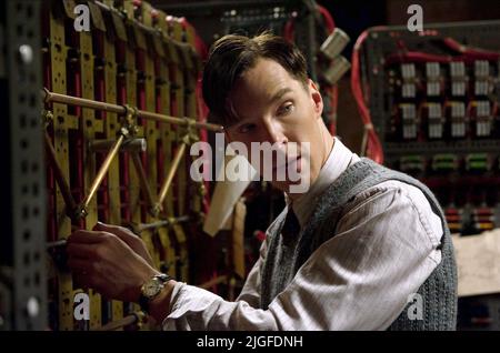 BENEDICT CUMBERBATCH, LE JEU D'imitation, 2014 Banque D'Images