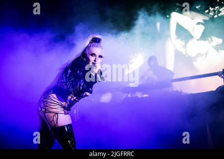 Roskilde, Danemark. 28th, juin 2022. La chanteuse suédoise COBRAH donne un concert en direct pendant le festival de musique danois Roskilde Festival 2022 à Roskilde. (Crédit photo: Gonzales photo - Christian Hjorth). Banque D'Images