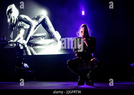 Roskilde, Danemark. 28th, juin 2022. La chanteuse suédoise COBRAH donne un concert en direct pendant le festival de musique danois Roskilde Festival 2022 à Roskilde. (Crédit photo: Gonzales photo - Christian Hjorth). Banque D'Images