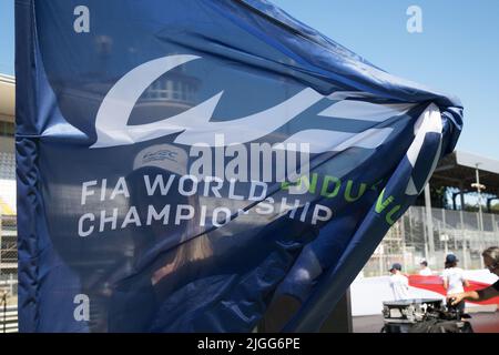 Autodromo Nazionale Monza, Monza, Italie, 10 juillet 2022, Drapeau de WEC pendant 6 heures de Monza 2022 - WEC FIA World Endurance Championship - Endurance Credit: Live Media Publishing Group/Alay Live News Banque D'Images