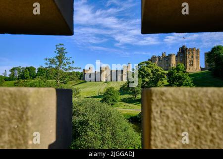 Château d’Alnwick Banque D'Images