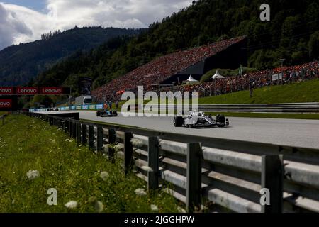 10 GASLY Pierre (fra), Scuderia AlphaTauri AT03, action pendant la Formule 1 Rolex Grosser Preis Von Osterreich 2022, Grand Prix autrichien 2022, 11th tour du Championnat du monde de Formule 1 de la FIA 2022 de 8 juillet à 10, 2022 sur le Red Bull Ring, à Spielberg, Autriche - photo: DPPI/DPPI/LiveMedia Banque D'Images