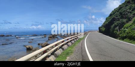 Canton de Peony, Comté de Pingtung - 9 juillet 2022 : Kenting, Xuhai magnifique paysage dans le sud de Taiwan, Xuhai, Kending, Comté de Pingtung Banque D'Images