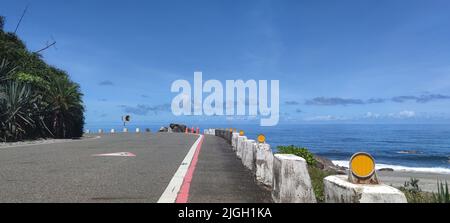 Canton de Peony, Comté de Pingtung - 9 juillet 2022 : Kenting, Xuhai magnifique paysage dans le sud de Taiwan, Xuhai, Kending, Comté de Pingtung Banque D'Images