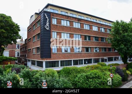 Chester, Royaume-Uni : Aug 6, 2018 : Roomzzz aparthotel à Chester. Chambres d'hôtel inhabituel dans le style d'appartements. L'hôtel dispose d'un certain nombre de suites penthouse. Banque D'Images