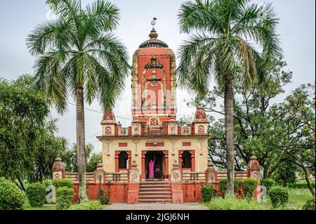 28 08 2008 Birla Mandir est un temple Shiva Kushinagar Uttar Pradesh Inde Banque D'Images