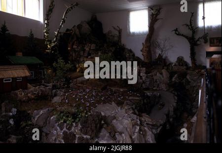 Ferme de fleurs, Eringsboda. Banque D'Images
