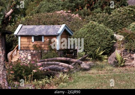 Ferme de fleurs, Eringsboda. Banque D'Images