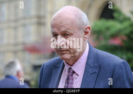 Londres, Royaume-Uni. 07th juillet 2022. Damian Green, député conservateur d'Ashford, vu à Westminster. Crédit : SOPA Images Limited/Alamy Live News Banque D'Images