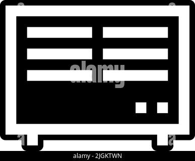 icône convector . Illustration de Vecteur