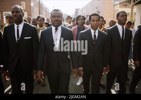 DOMINGO,OYELOWO,HOLLANDE,JAMES, SELMA, 2014 Banque D'Images