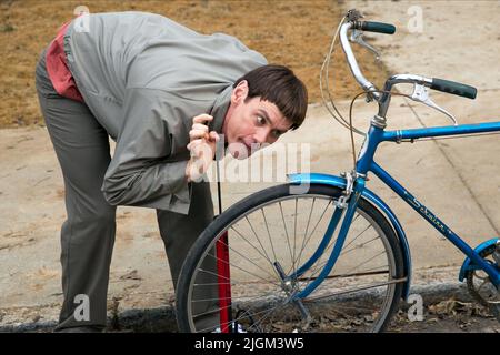 JIM CARREY, STUPIDE ET DUMBER À, 2014 Banque D'Images