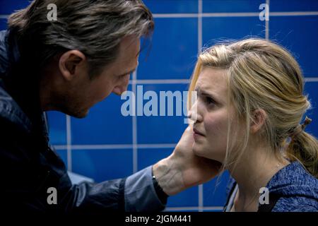 LIAM NEESON, Maggie Grace, prise 3, 2014 Banque D'Images