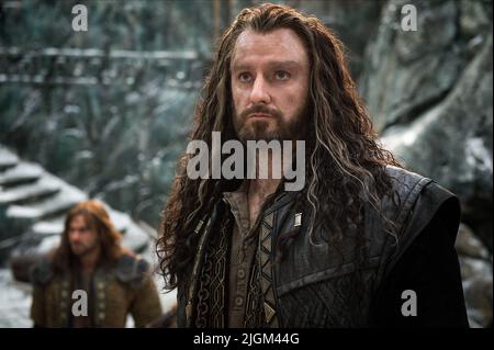RICHARD ARMITAGE, LE HOBBIT : LA BATAILLE DES CINQ ARMÉES, 2014 Banque D'Images
