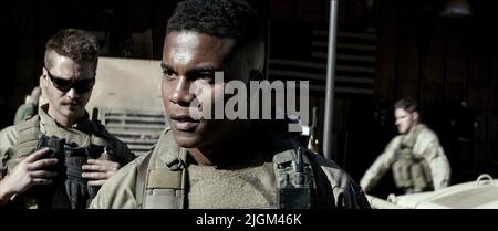 LUKE GRIMES, CORY HARDRICT, AMERICAN Sniper, 2014 Banque D'Images