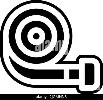 Icône de la sangle Pilates . Illustration de Vecteur