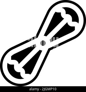 Icône Pilates thorax Expander . Illustration de Vecteur