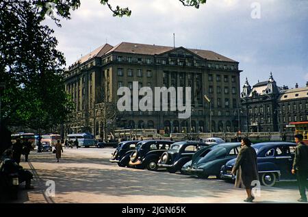 Esplanade Hotel, Zagreb, Croatie, Yougoslavie 1958 Banque D'Images