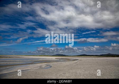 Gearraidh na Monadh Beach, Sud Uist (Uibhist a Deas) Banque D'Images