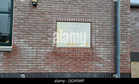 OUDDORP, PAYS-BAS - 05 MAI 2022: Ouddorp, pays-Bas - 05 mai 2022: Visitez le Musée du chemin de fer à Ouddorp, le Musée de la RTM des pays-Bas Ouddorp Banque D'Images