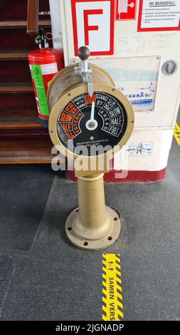 OUDDORP, PAYS-BAS - 05 MAI 2022: Ouddorp, pays-Bas - 05 mai 2022: Visitez le Musée du chemin de fer à Ouddorp, le Musée de la RTM des pays-Bas Ouddorp Banque D'Images