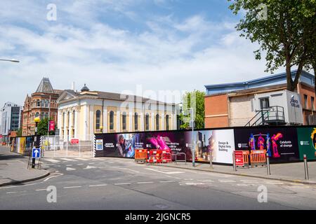 Nottingham Trent University (NTU) City Campus, Shakespeare Street, Notinghamshire, Angleterre, Royaume-Uni Banque D'Images